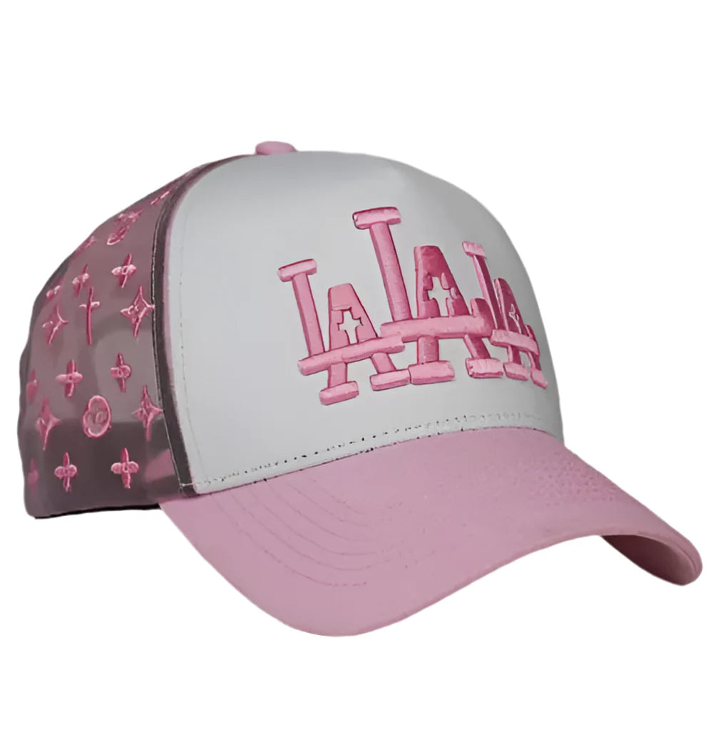 LaLaLa pink monogram